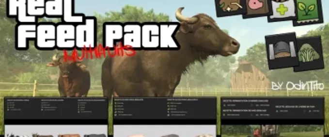 Factories Real Feed Pack Farming Simulator mod