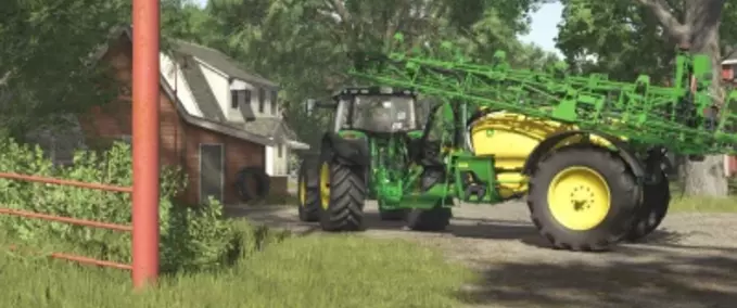 Sprayers John Deere R700i PowrSpray Farming Simulator mod