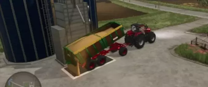 Trailers Retro Kröger HKD 402, 3-Axle Farming Simulator mod