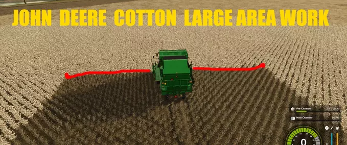 Other manufactors John Deere Cotton Large Area Work Farming Simulator mod