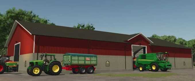 Sheds 50 x 20 Meter Machine Hall Farming Simulator mod