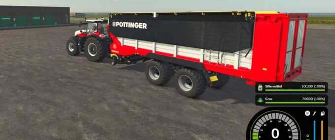 Forage Wagons Pöttinger Jumbo 8450DB Farming Simulator mod