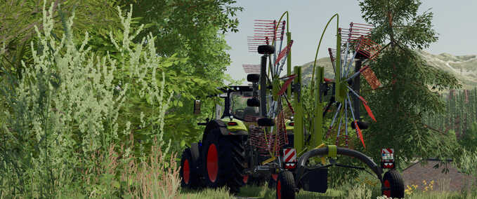 Tedders Claas Liner 2700 Farming Simulator mod