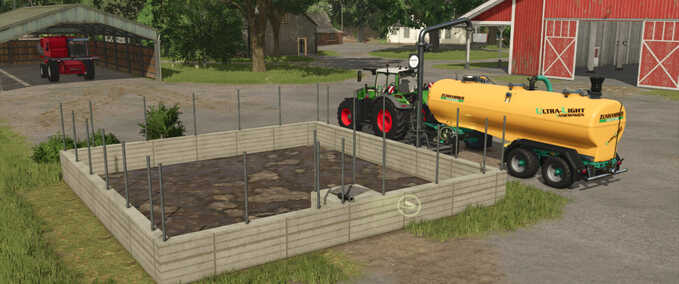 Silos Square Slurry Storage Farming Simulator mod