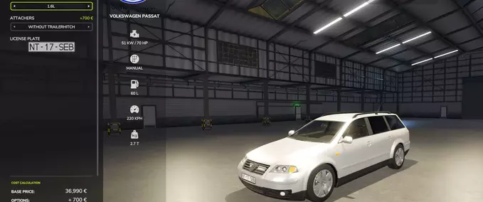 PKWs Volkswagen Passat Landwirtschafts Simulator mod