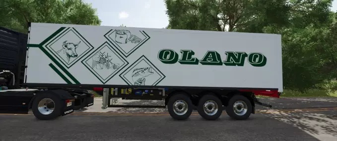 fifth wheel OLANO Semi Trailer Farming Simulator mod