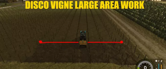 Mähwerke DISCO VIGNE Großflächenmäher Landwirtschafts Simulator mod