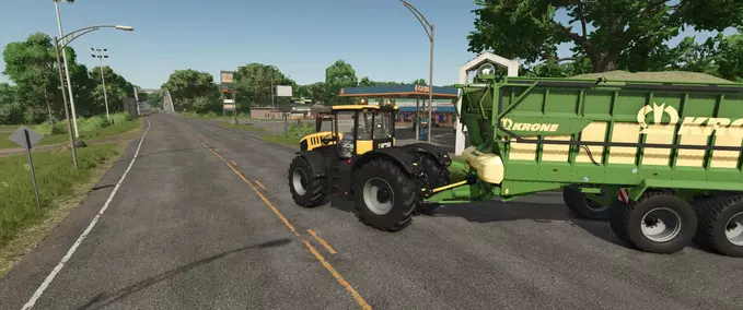 Tractors JCB Fastrac 8330 Farming Simulator mod