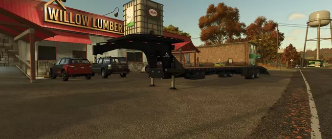 Low Loaders Gooseneck Trailer Farming Simulator mod