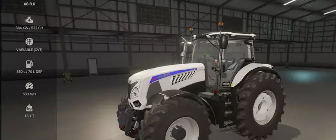 Tractors Philibert X8.6 Farming Simulator mod