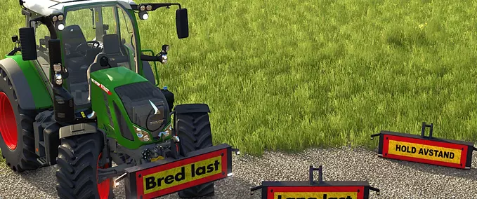 Gewichte Gewicht mit norwegischen Schildern Landwirtschafts Simulator mod