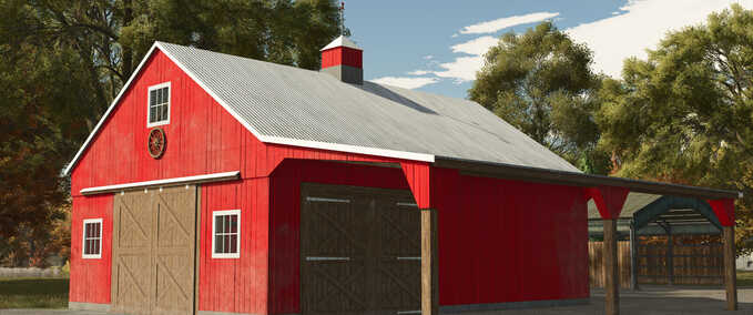 Sheds Old Wooden Barn Farming Simulator mod