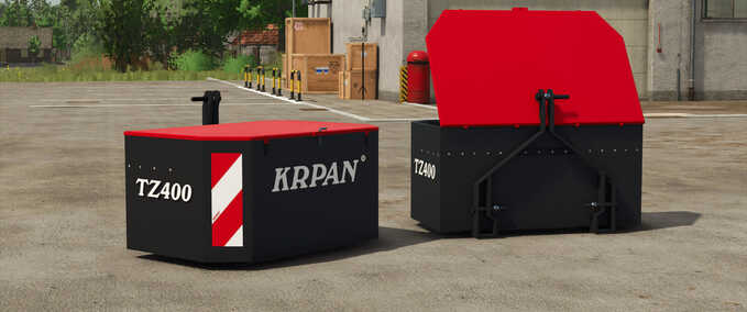 Other Implements Krpan TZ400 Transport Box Farming Simulator mod