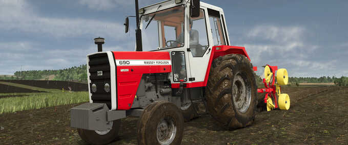 Tractors Massey-Ferguson 600 Series Farming Simulator mod