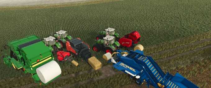 Scripts Unload Bales Early Farming Simulator mod