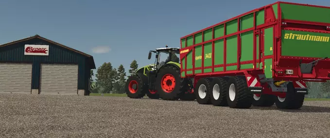 Auflieger Strautmann Aperion 7300 Landwirtschafts Simulator mod