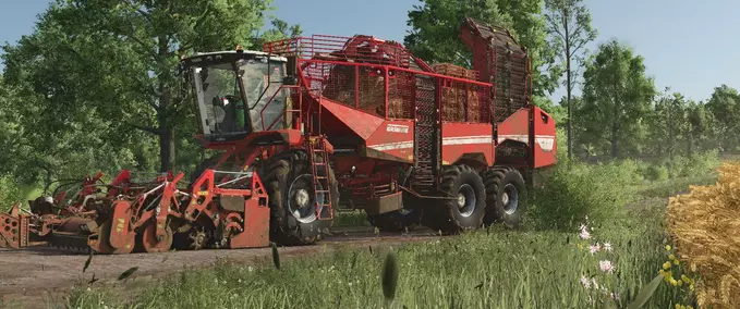 Combines & Excavators Grimme Rexor 6300 Farming Simulator mod