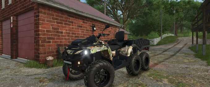 Other Vehicles 2022 Can-Am Outlander Max 6×6 XU Plus 1000T Farming Simulator mod