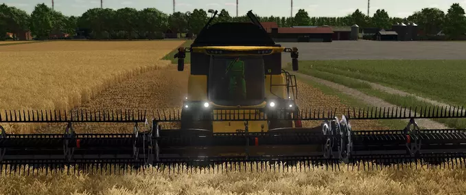 Combines & Excavators New Holland CH Series Farming Simulator mod