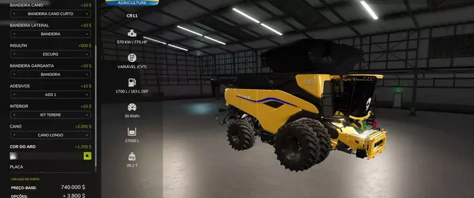 New Holland CR11 BR Edit Mod Image