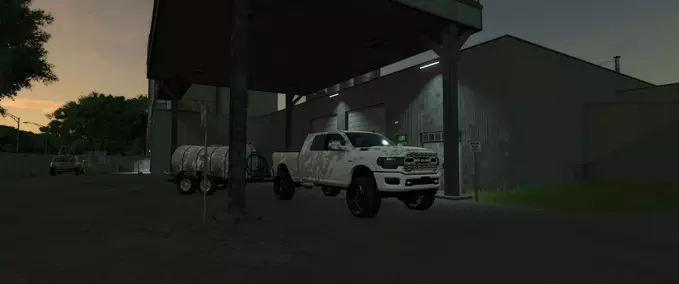 Cars 2024 Dodge Ram Mega Cab Farming Simulator mod