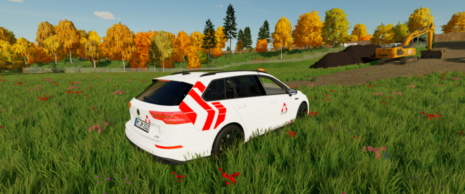 volkswagen baustellen skin Mod Image