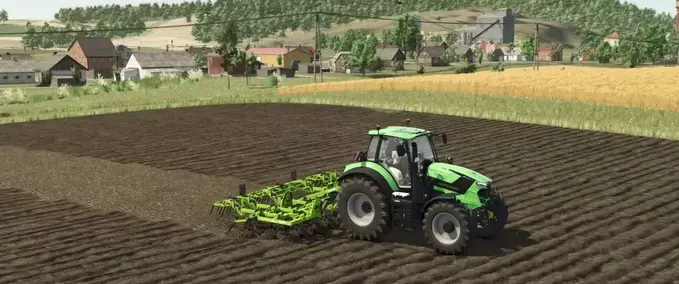 Cultivators & Harrows Treffler TGA 560 Customizable Cultivator Farming Simulator mod