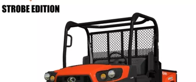 Other Vehicles Kubota RTVXG850 UTV Strobe Edit Farming Simulator mod