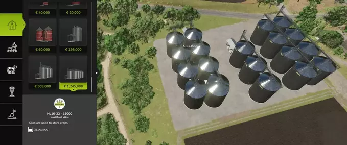 Silos Multifruit Silos Farming Simulator mod