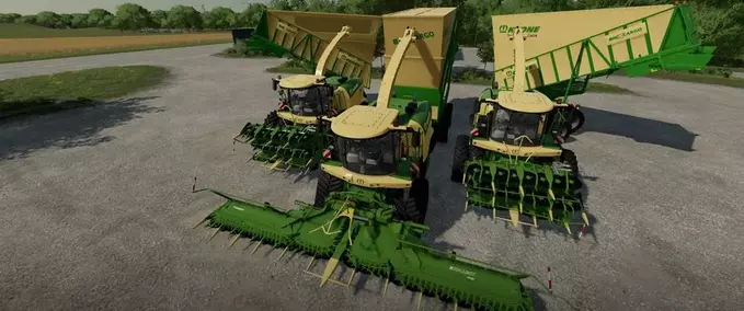 Krone Big X 1180 Cargo Mod Image