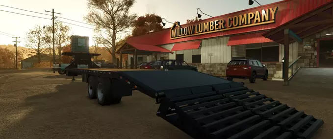 Low Loaders Gooseneck Trailer Farming Simulator mod