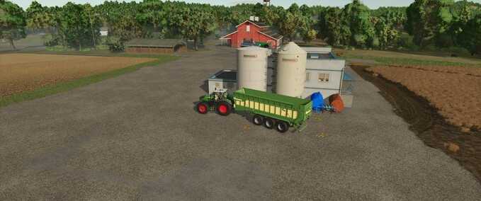 Factories Fertilizer and Seed Production Farming Simulator mod