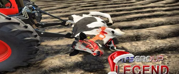 Objects Dead Cow Object Farming Simulator mod