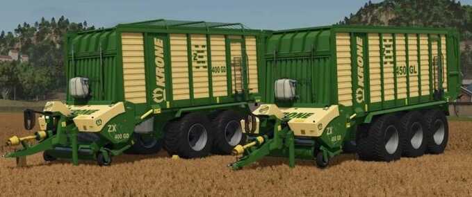 Ladewagen Krone ZX Pack Landwirtschafts Simulator mod