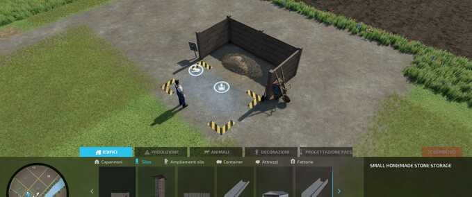 Silos Small Handmade Stone Silo Farming Simulator mod