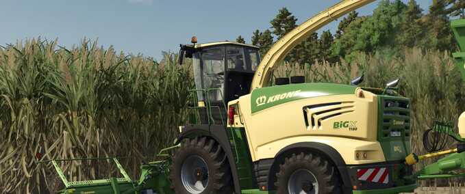 Cutters Krone X-Collect 900 (Poplar and Sugar Cane Edition) Farming Simulator mod