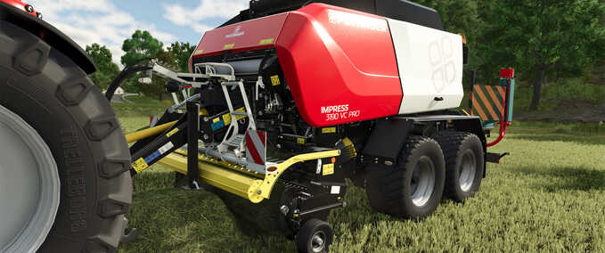 Balers Poettinger Impress 3190 VC PRO Farming Simulator mod