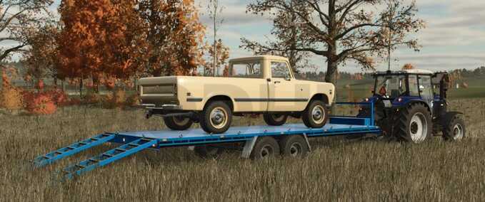 Low Loaders TPS Flatbed Trailer Farming Simulator mod