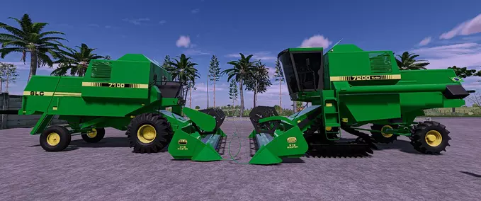 Claas John Deere SLC 7200 Farming Simulator mod