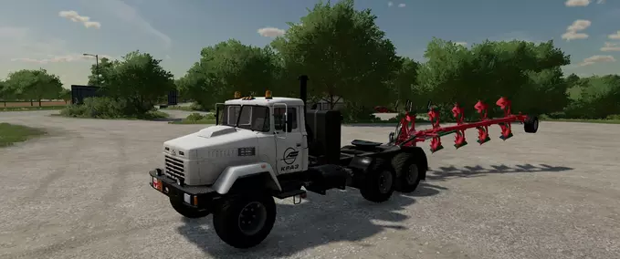 Sonstige Fahrzeuge Kraz 6322 (MEZ 330) Landwirtschafts Simulator mod