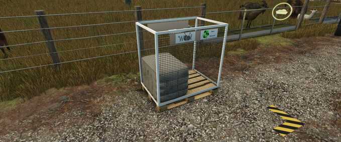 Objects Fillable Pallet for Wool, Honey, and Eggs Farming Simulator mod