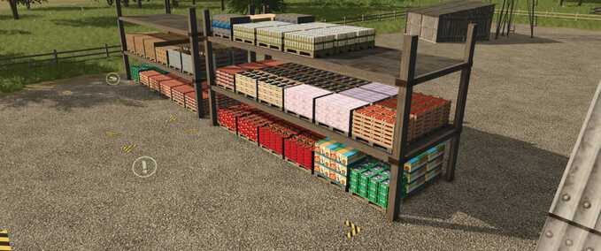 Silos Pallet Shelf Farming Simulator mod