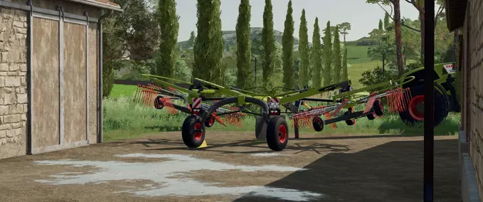 Tedders Claas Liner 2700 Farming Simulator mod