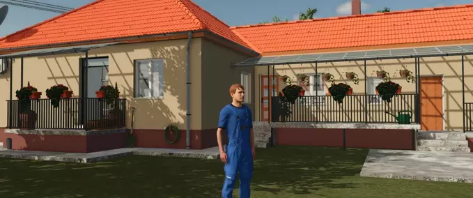 Buildings Kádár Kocka House Farming Simulator mod