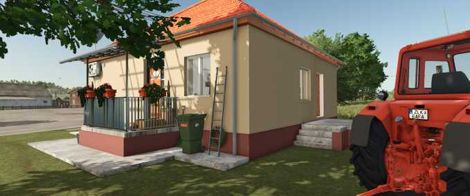 Buildings with Functions Kádár Kocka Small House Farming Simulator mod