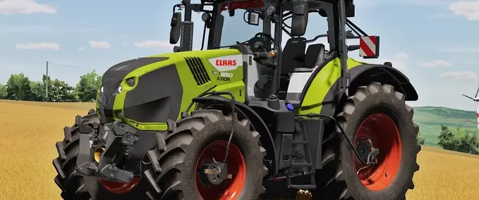 Tractors Claas Axion 800 Series Farming Simulator mod