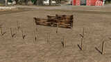 Barbed Wire Fence and Wooden Gate Mod Thumbnail