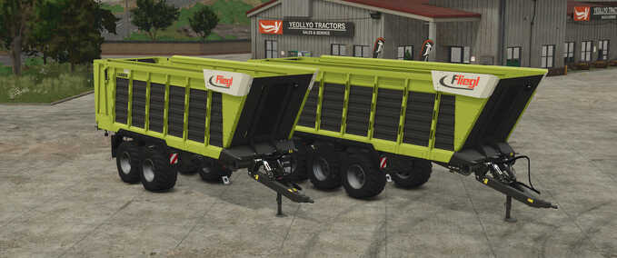 Forage Wagons Fliegl CARGOS 750/760 Farming Simulator mod