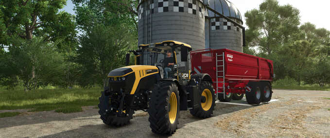 Traktoren JCB Fastrac 4000 ICON Landwirtschafts Simulator mod