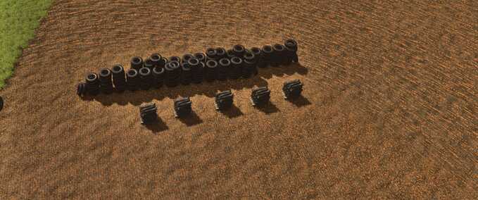 Decoration Placeable Tire Farming Simulator mod